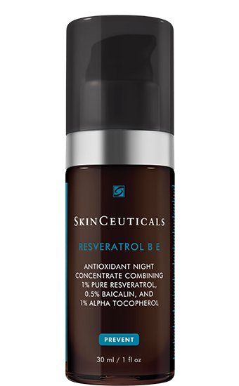 Resveratrol B E:  Antioxidant nachtserum voor het gezicht